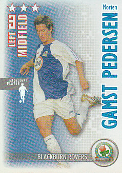 Morten Gamst Pedersen Blackburn Rovers 2006/07 Shoot Out Excellent Player #46